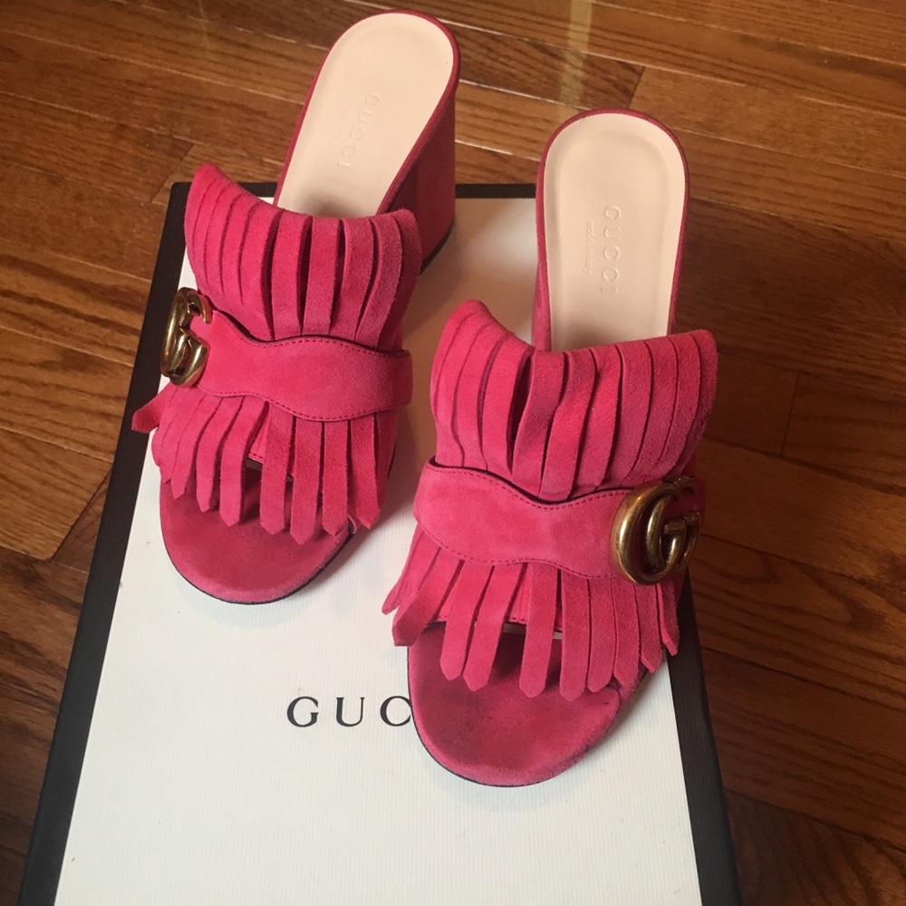 Gucci Marmount mules